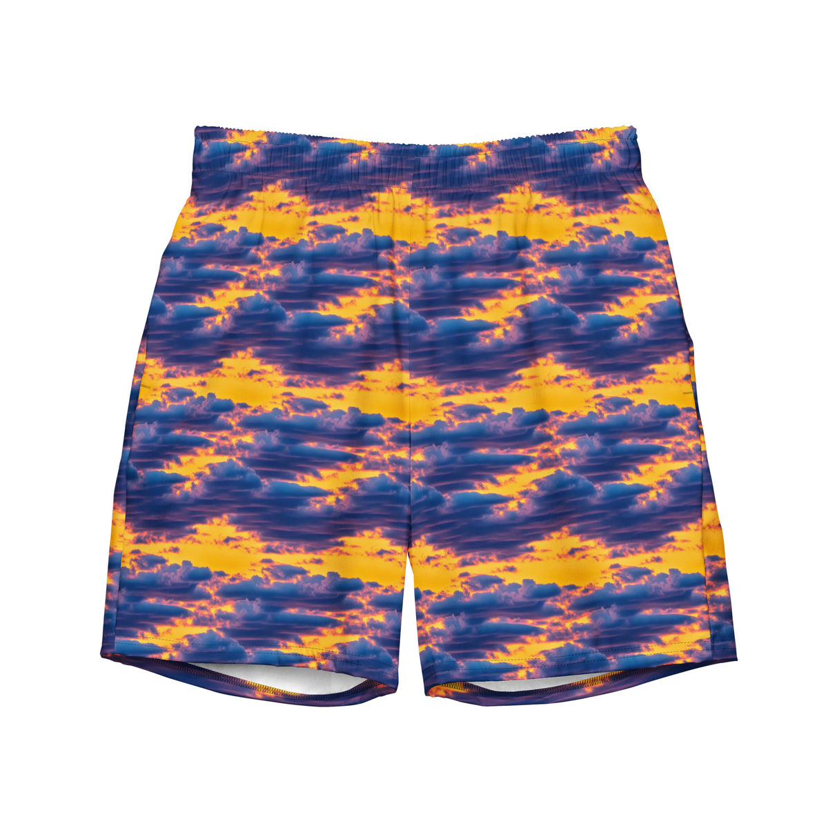 Swim Trunks - Aubergine Clouds