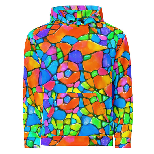 Hoodie - Prismatic Mosaic