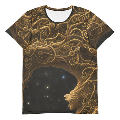 Men's Athletic T-Shirt - Gilded Reverie