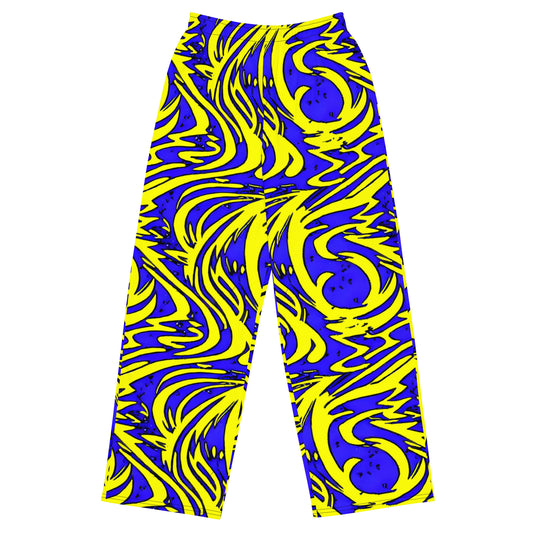 Wide-Leg Pants - Fleeting Firefly