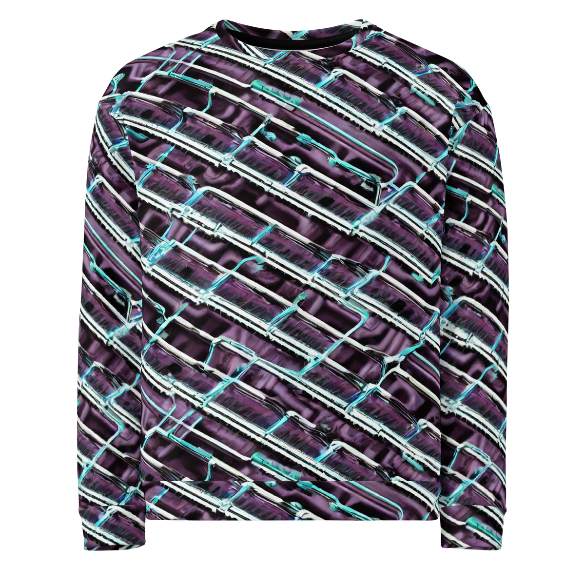 Sweatshirt - Trendy, Fashionable, Optical Illusion