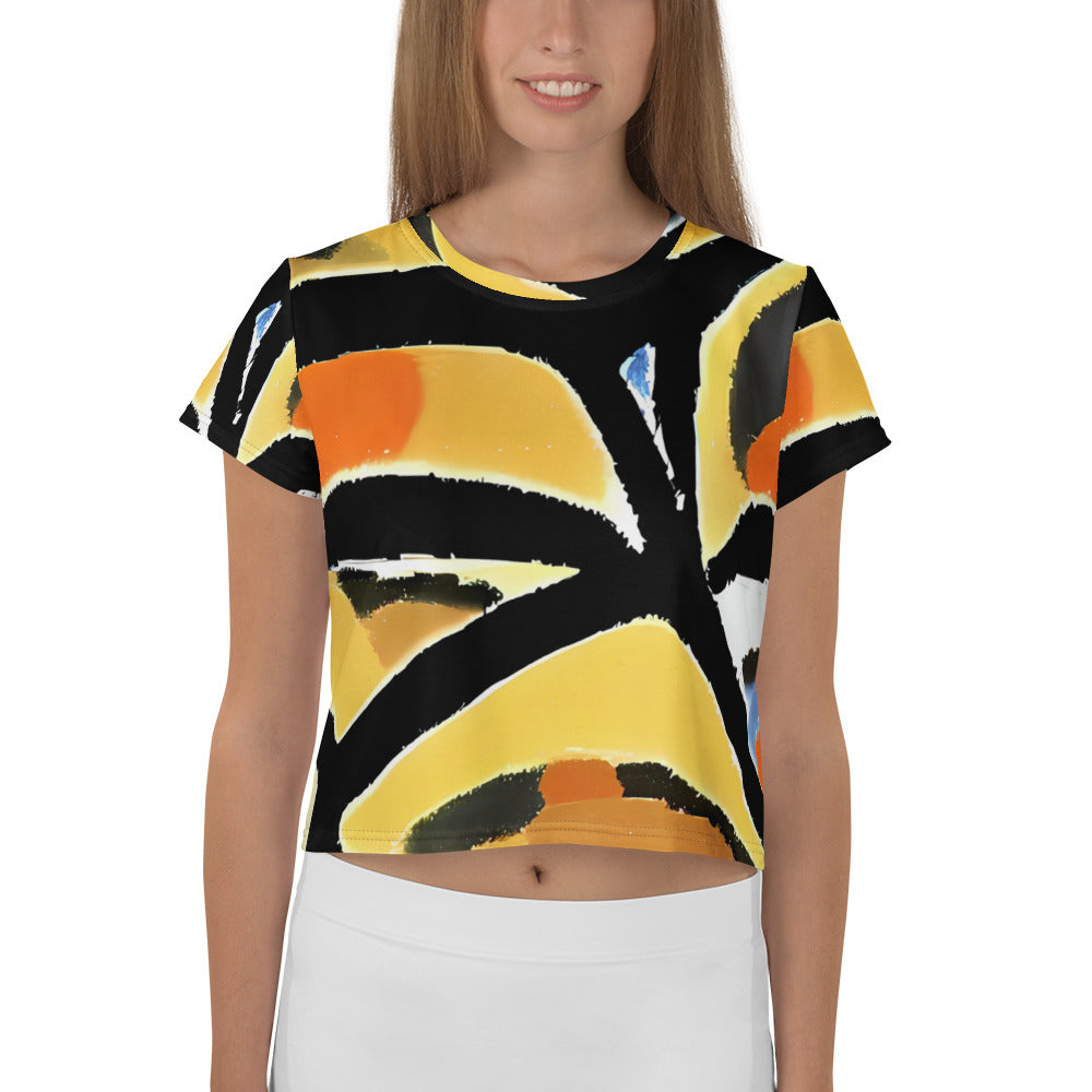 Women's Crop Tee - Savannah Nightfall