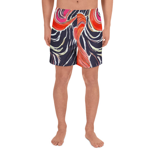 Men's Athletic Shorts - Radiant Drift