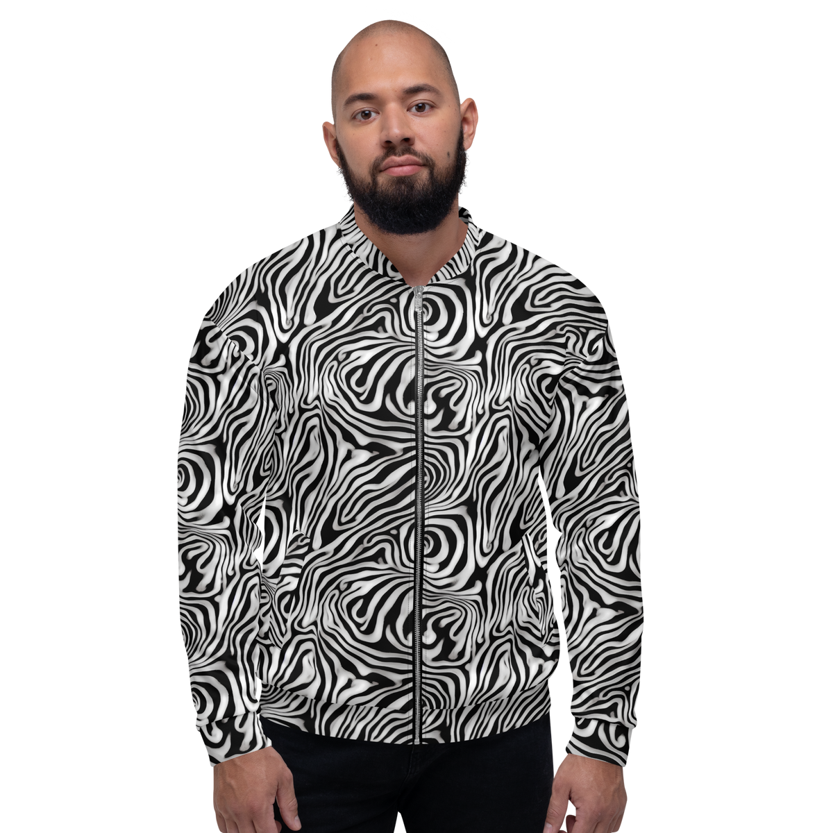 Bomber Jacket - Warped Cosmos