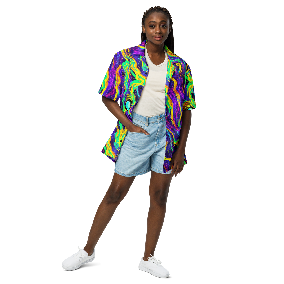 Button Shirt - Jackson Swirl