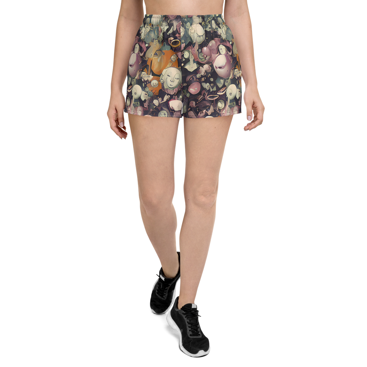 Women’s Athletic Shorts - Visions of the Unseen