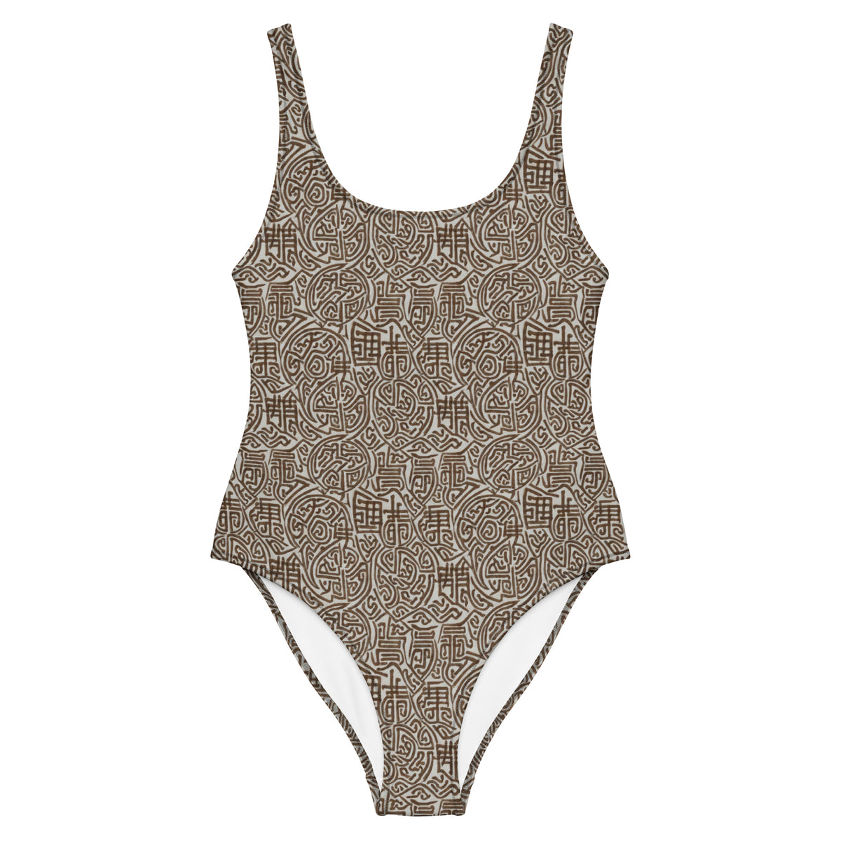 One-Piece Swimsuit - Labyrinth Whisper