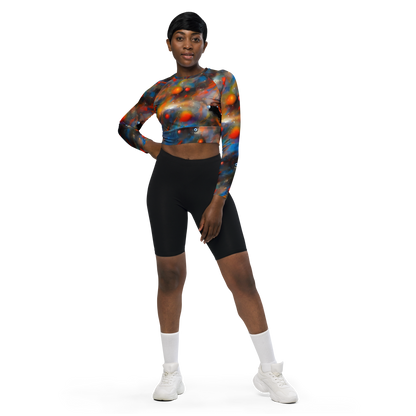 Long Sleeve Crop Top - Ethereal Eclat