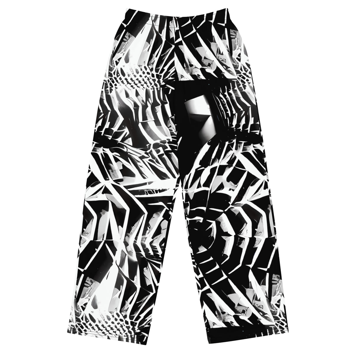 Wide-Leg Pants - Illusion Vortex