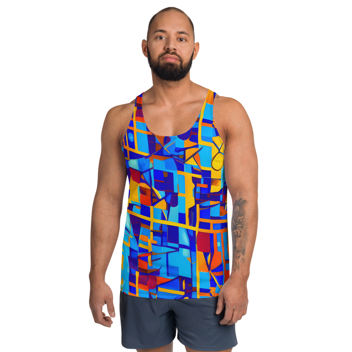 Men's Tank Top - Radiant Labyrinth