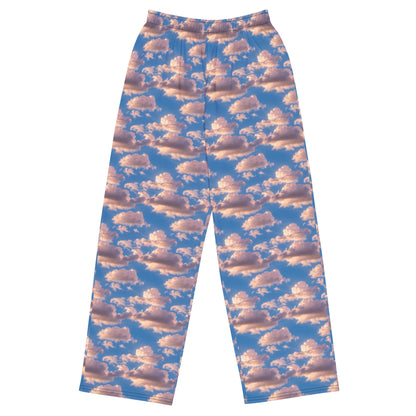 Wide-Leg Pants - Cotton Candy Skies