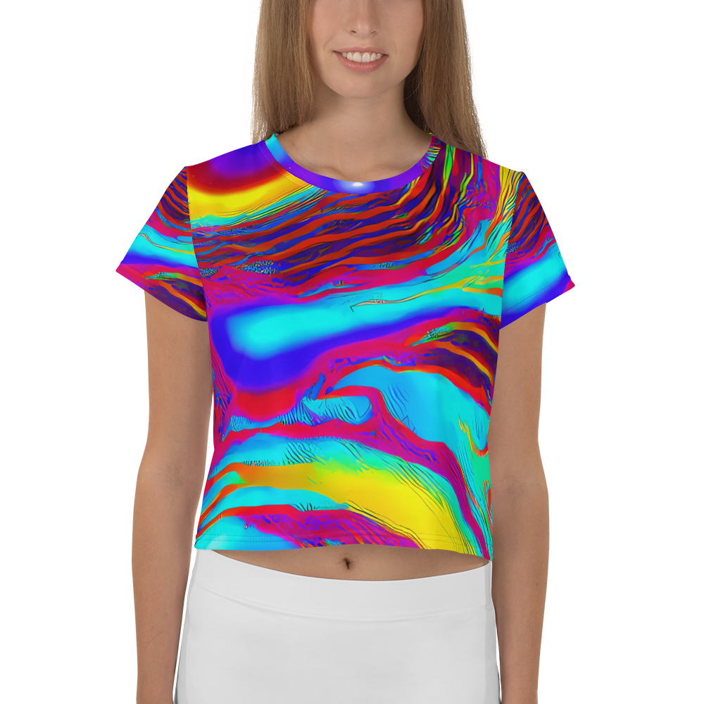 Women's Crop Tee - Kapoor Vortex