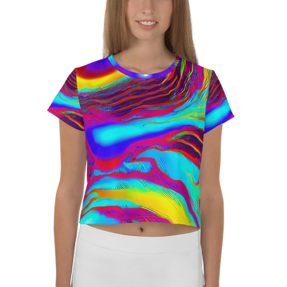 Women's Crop Tee - Kapoor Vortex
