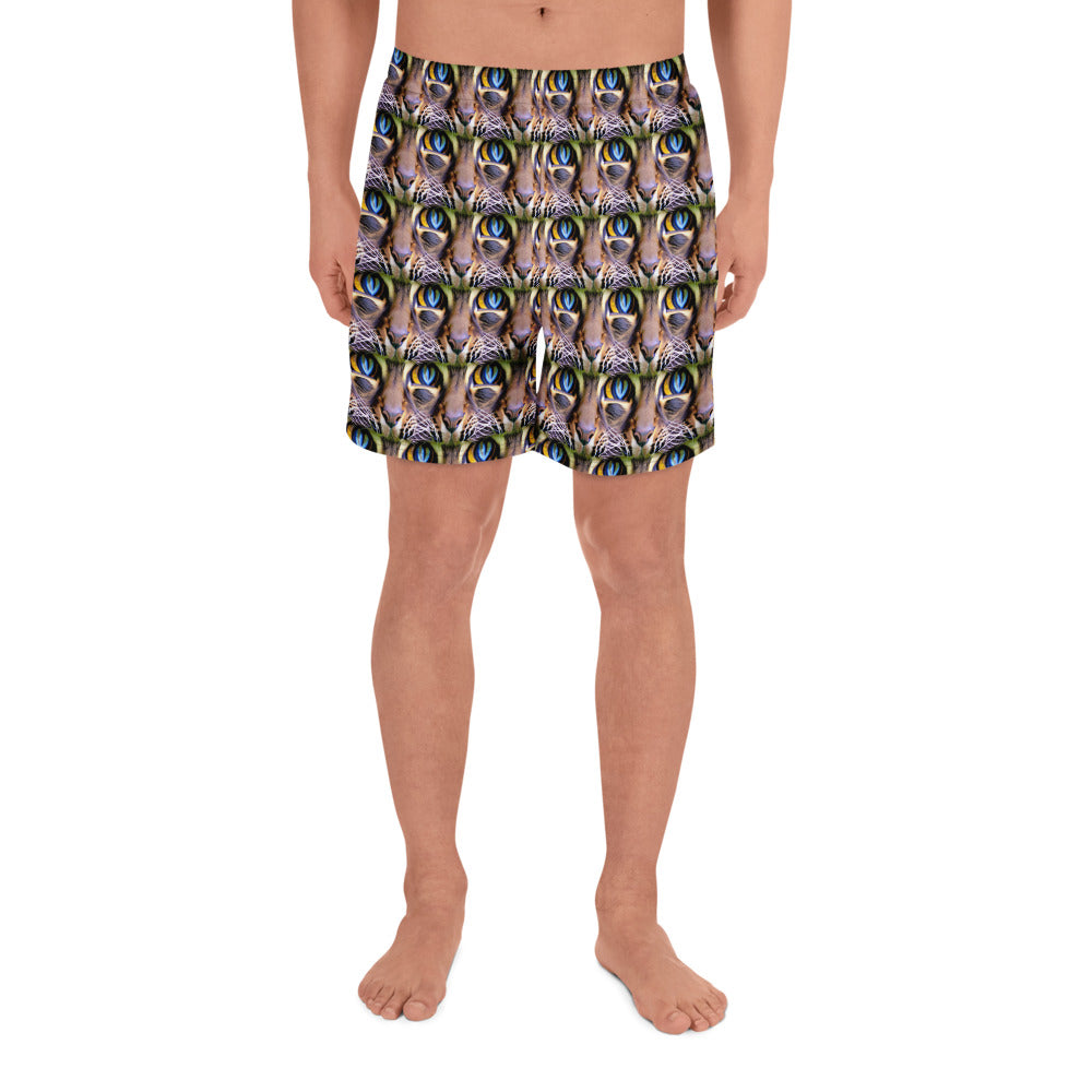 Athletic Long Shorts - Eye of the Wild