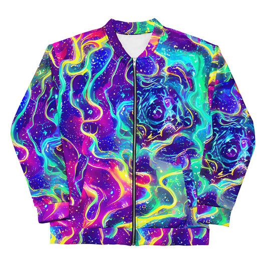Bomber Jacket - Liquid Light Show