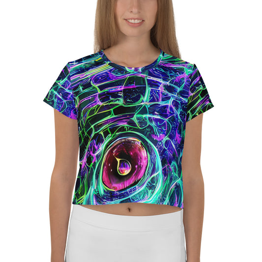 Women's Crop Tee - Chalmers Vortex