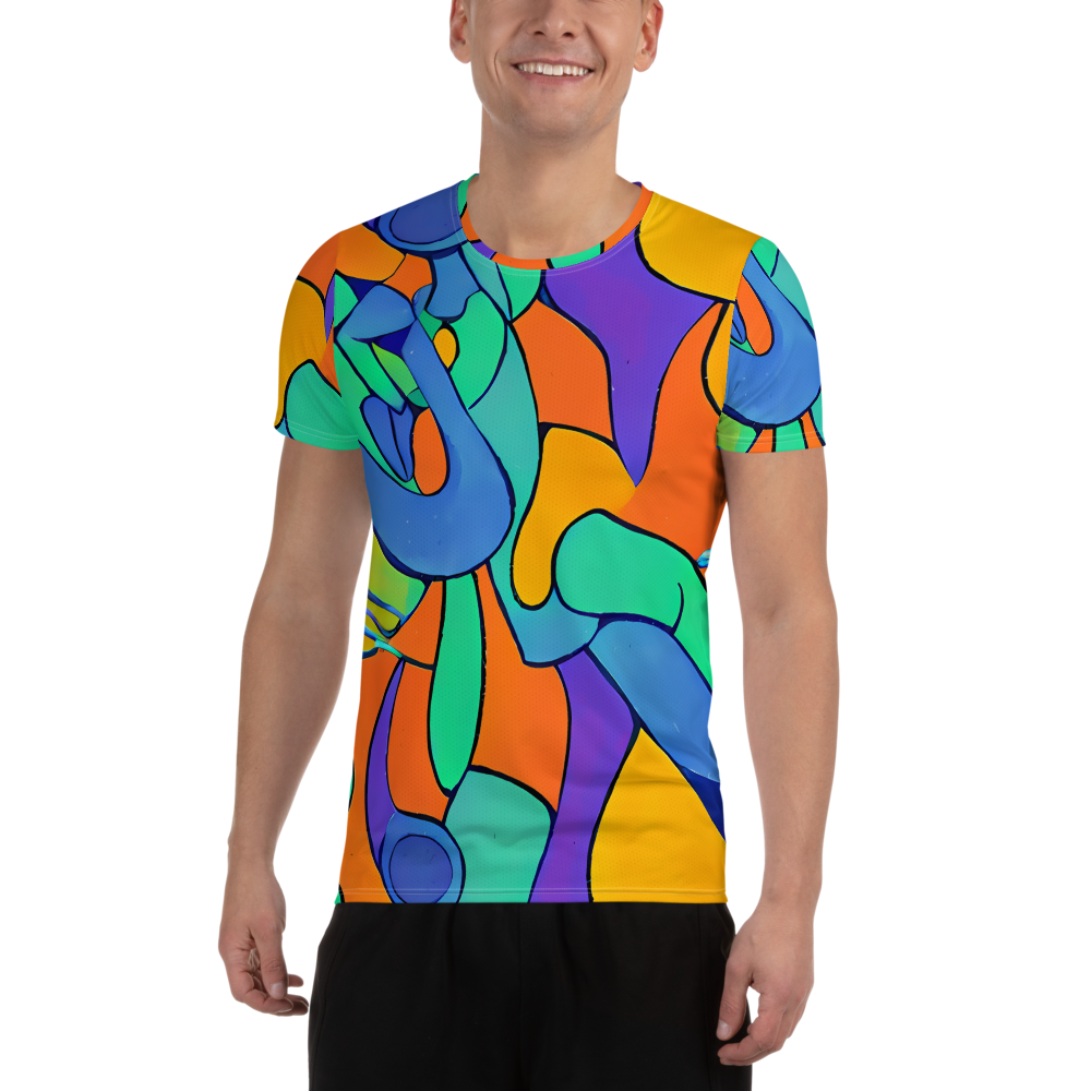 Men's Athletic T-Shirt - Archipenko Dream