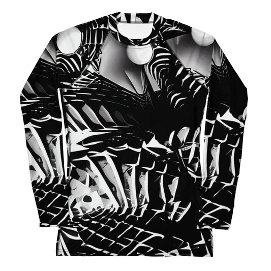 Women's Rash Guard - Illusion Vortex