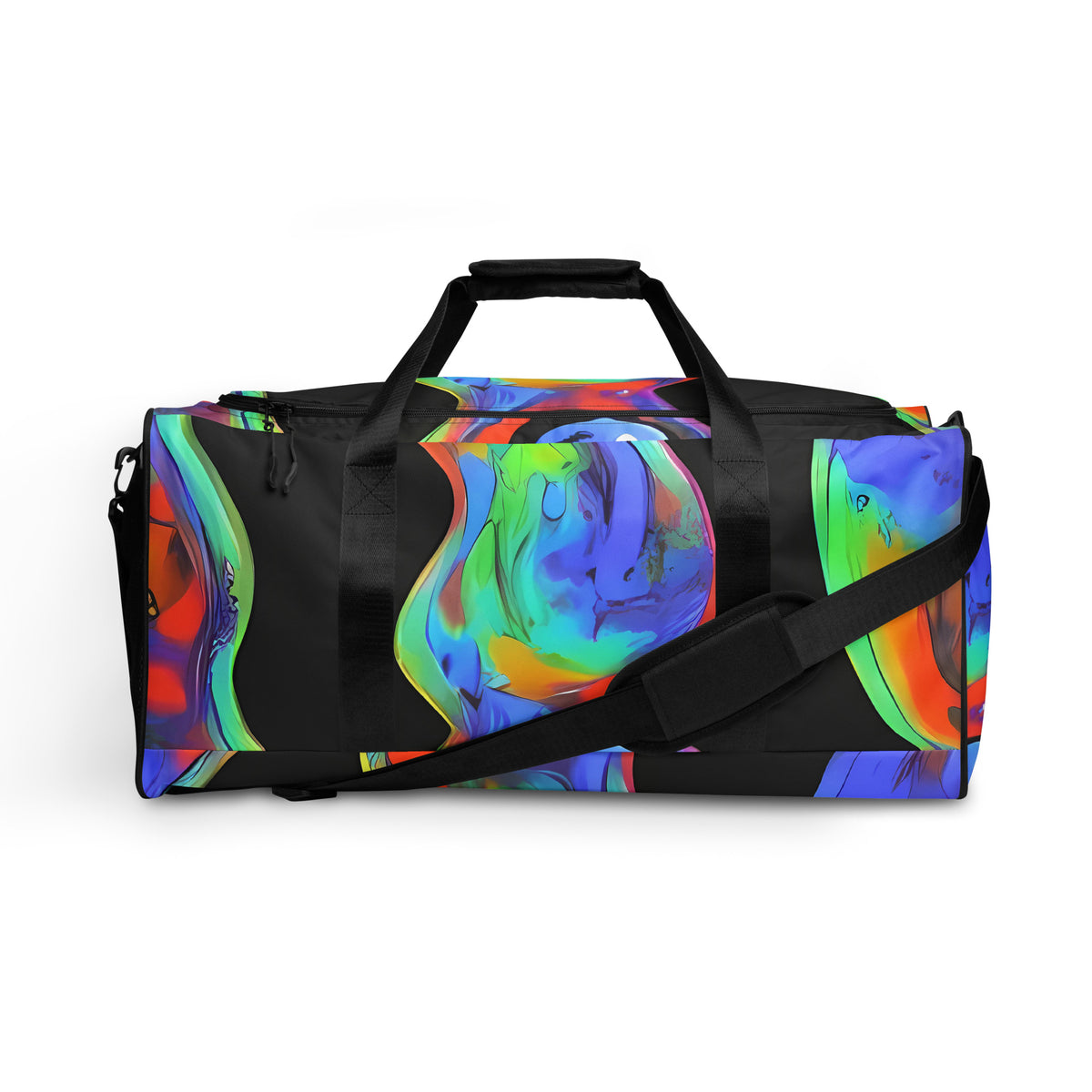 Duffle Bag - Vibrant Vortices