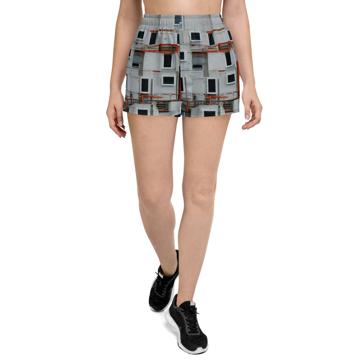 Women’s Athletic Shorts - Industrial Reverie