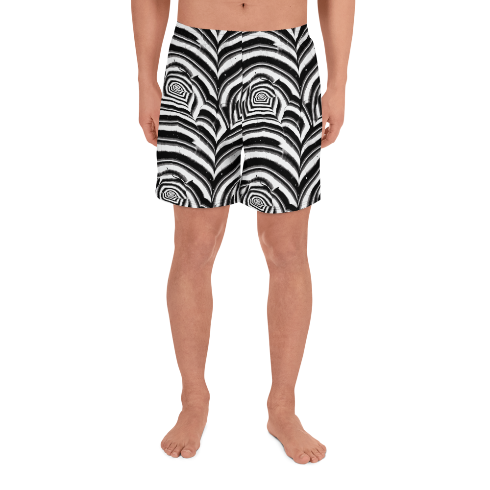 Men's Athletic Shorts - Dupain Swirl