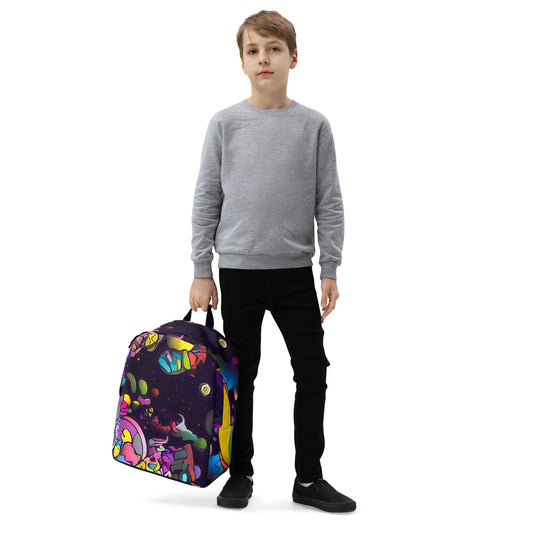 Minimalist Backpack - Galactic Playground