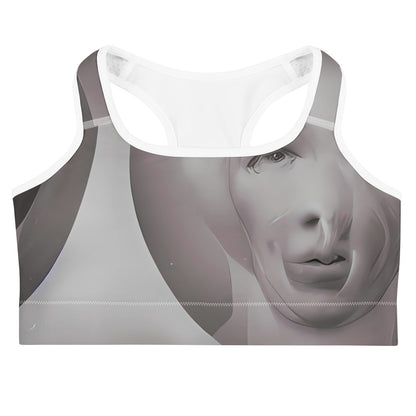 Sports Bra - Phantom Facescape