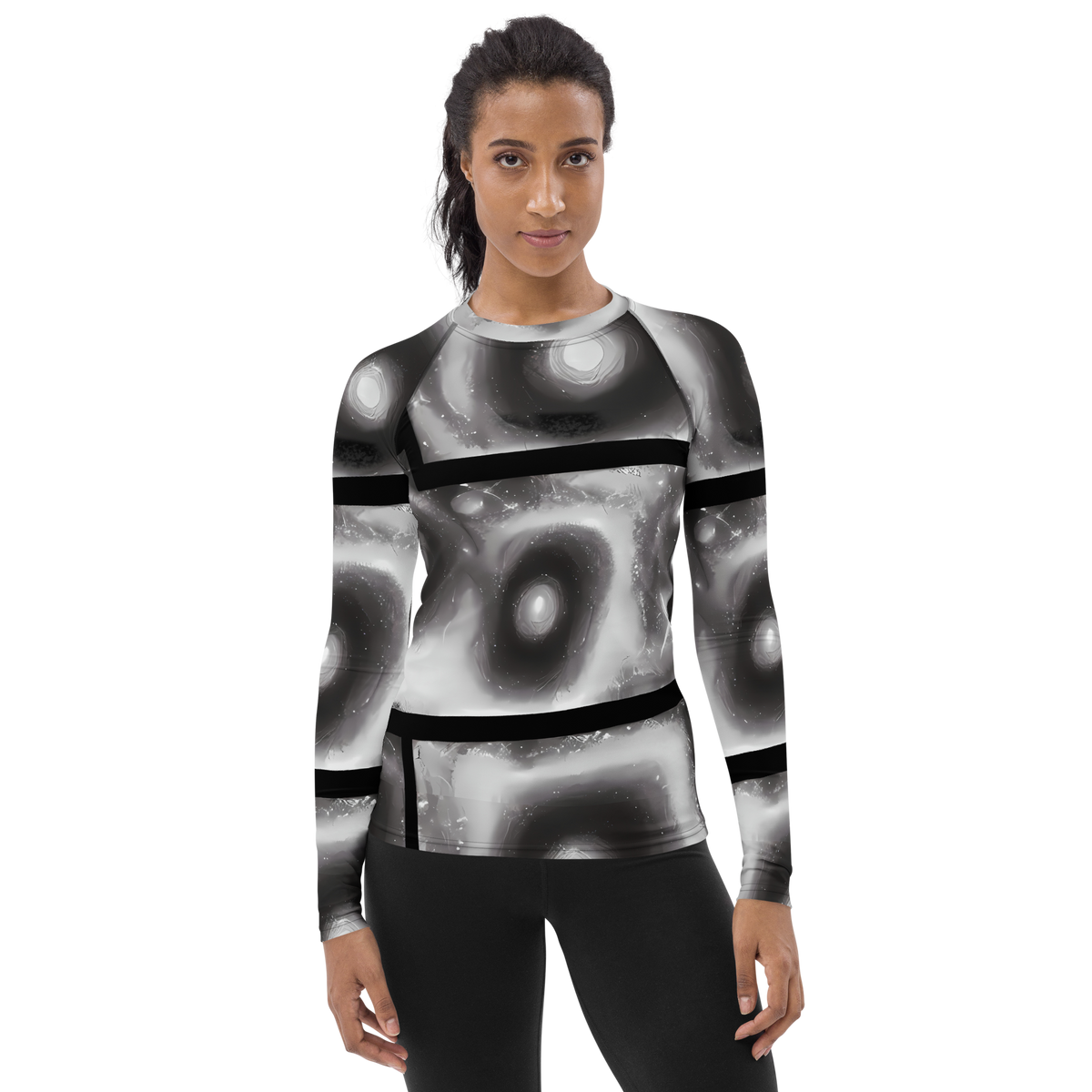 Women's Rash Guard - Arbus Whorls