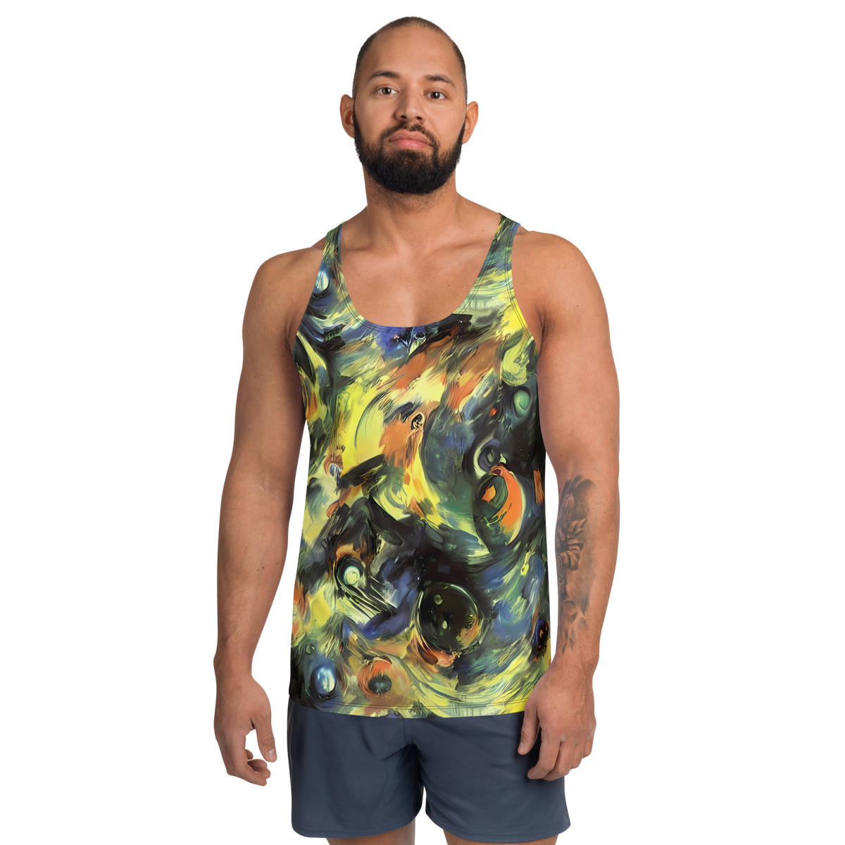 Men's Tank Top - Seve Swirl