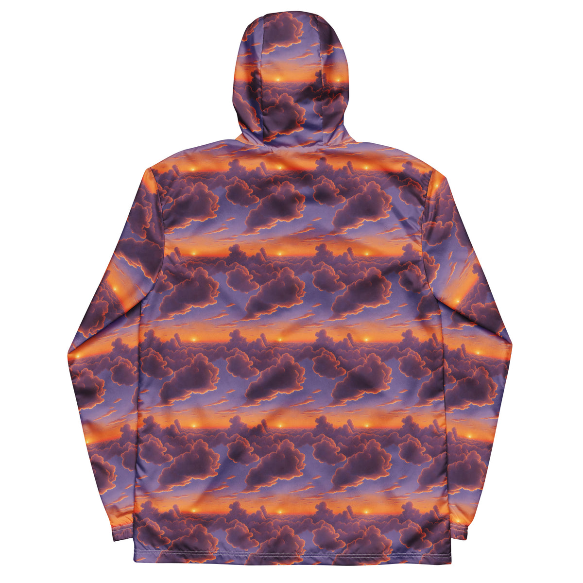 Men's Windbreaker - Cotton Candy Dreams