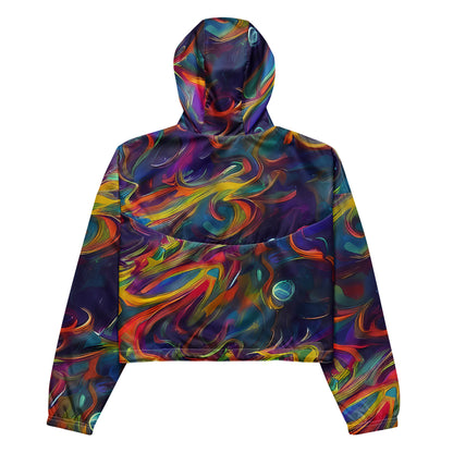 Women's Cropped Windbreaker - Chromalush