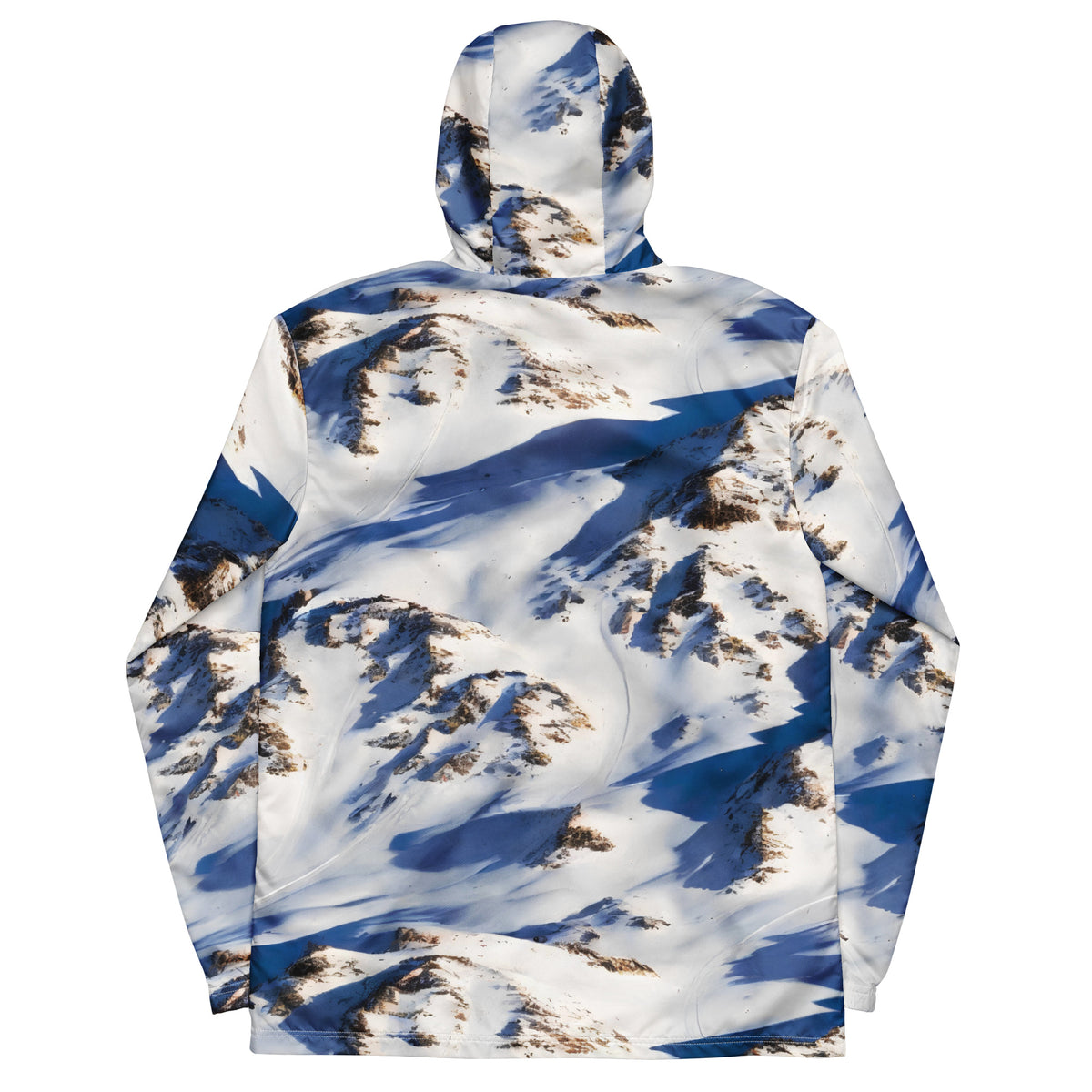 Men's Windbreaker - Snowlit Peaks