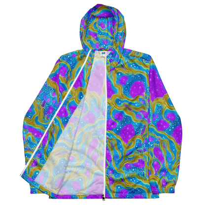 Men's Windbreaker - Mystic Waves