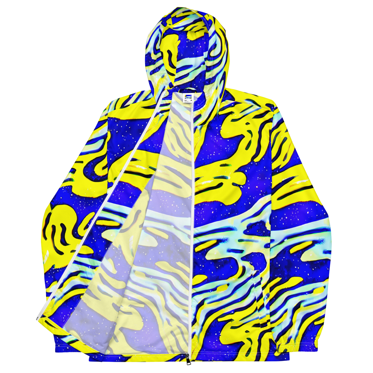 Men's Windbreaker - Electric Horizon