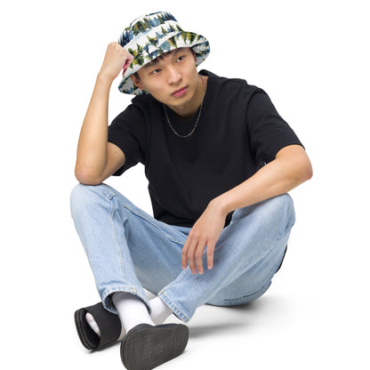 Reversible Bucket Hat - Arctic Escape