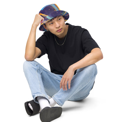 Reversible Bucket Hat - Brownian Flow