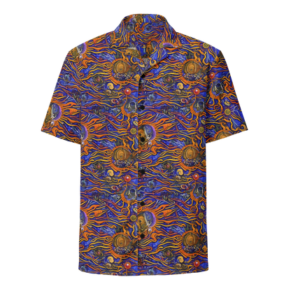 Button Shirt - Mantegna Swirl