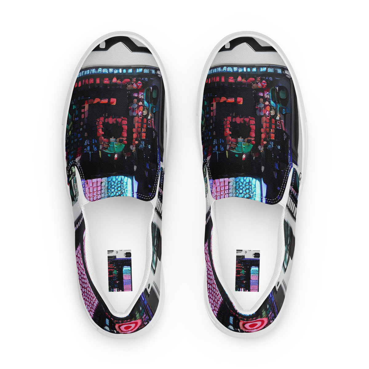 Women's Slip-On Canvas Shoes - Wired Wonders
