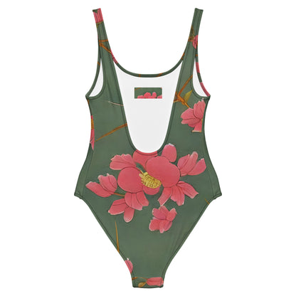 One-Piece Swimsuit - Petal Symphony