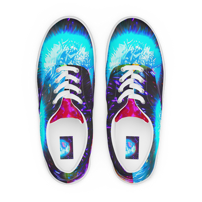 Women's Lace-Up Canvas Shoes - Vriesian Vortex