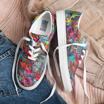 Men's Lace-Up Canvas Shoes - Junkyard Jewel