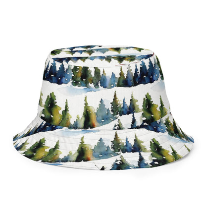 Reversible Bucket Hat - Arctic Escape