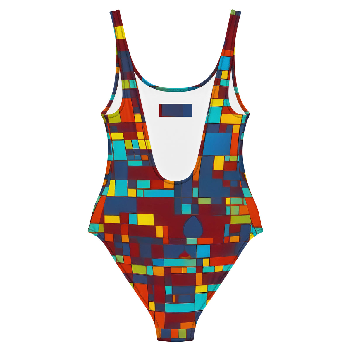 One-Piece Swimsuit - Astral Grid