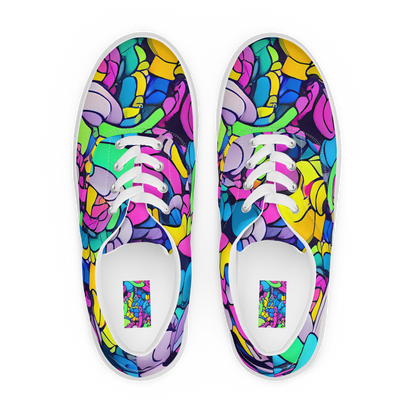 Women's Lace-Up Canvas Shoes - Radiant Revelation