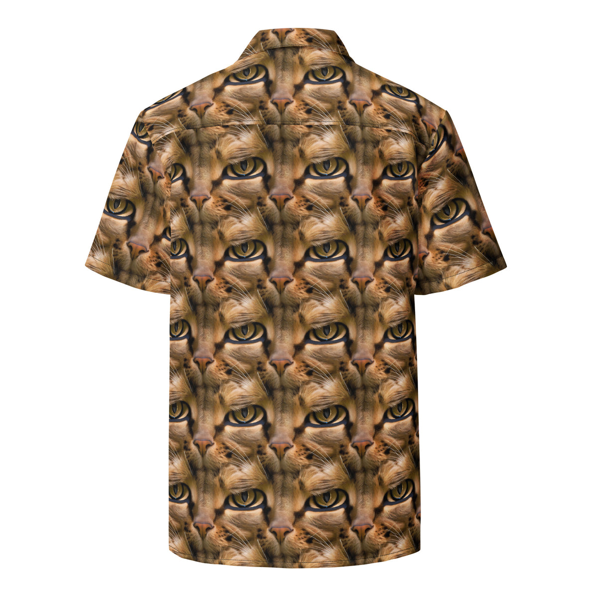 Button Shirt - Feline Whisper