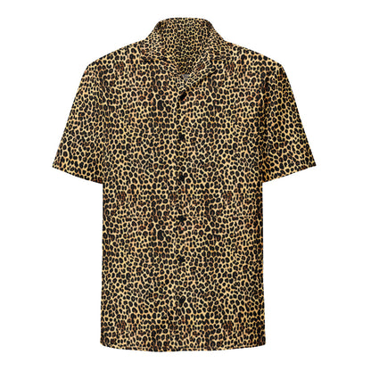 Button Shirt - Cheetah Mosaic