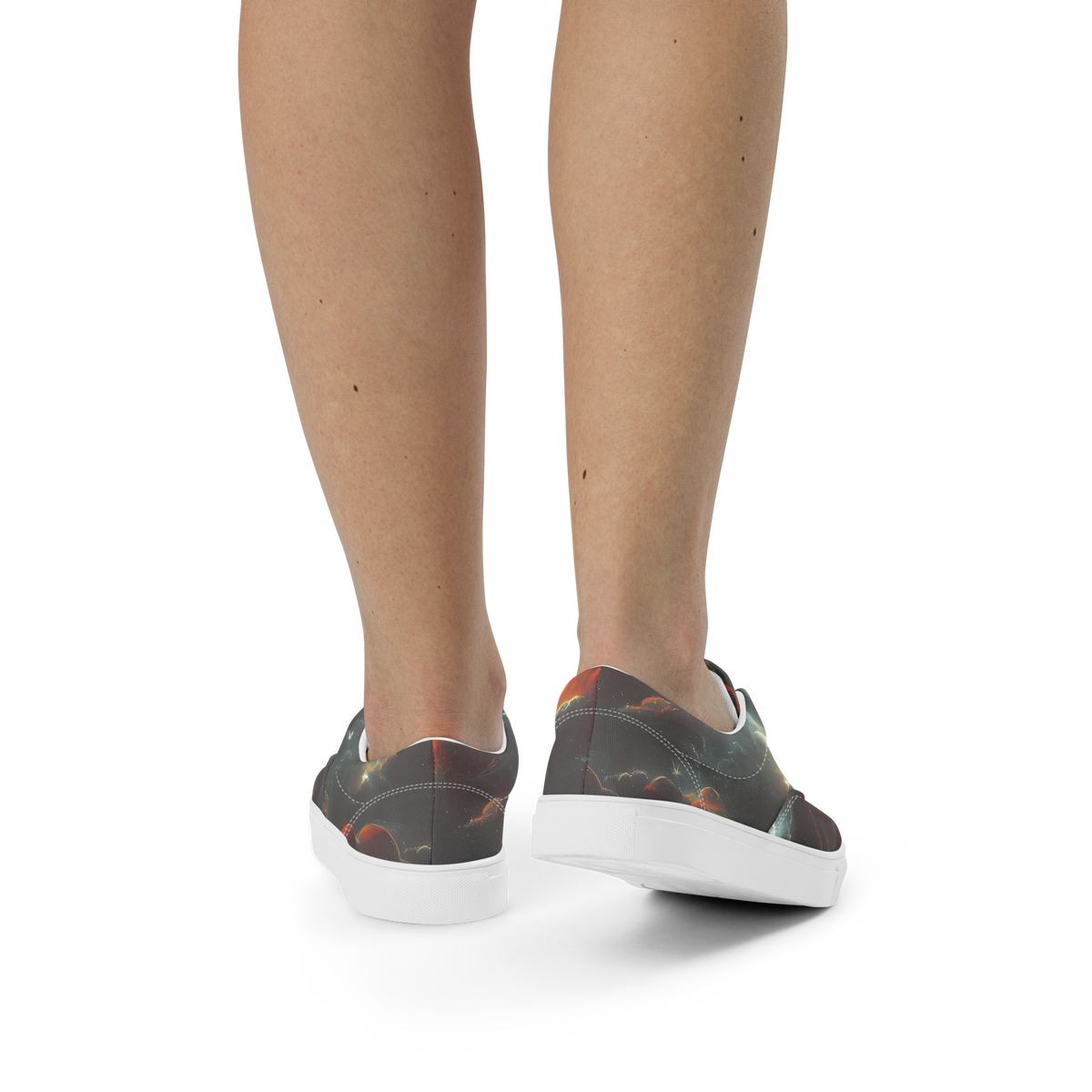 Women's Lace-Up Canvas Shoes - Stellar Highlands