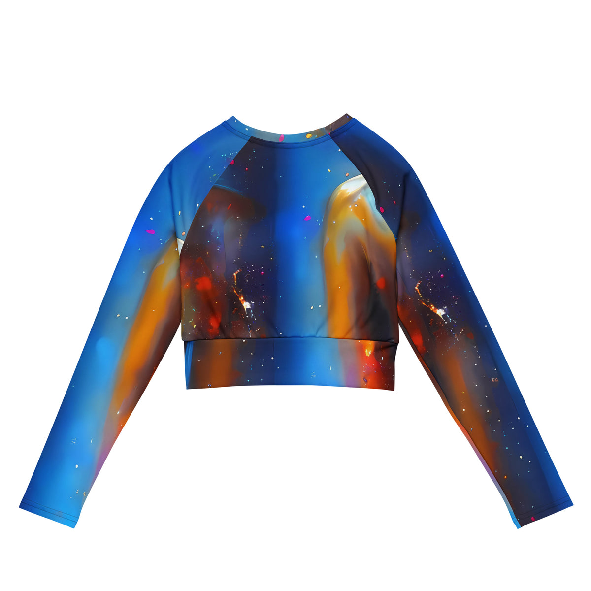 Long Sleeve Crop Top - Inspired Illusion