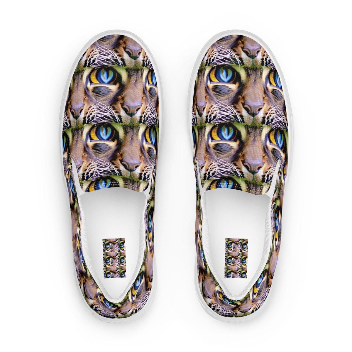 Men's Slip-On Canvas Shoes - Eye of the Wild