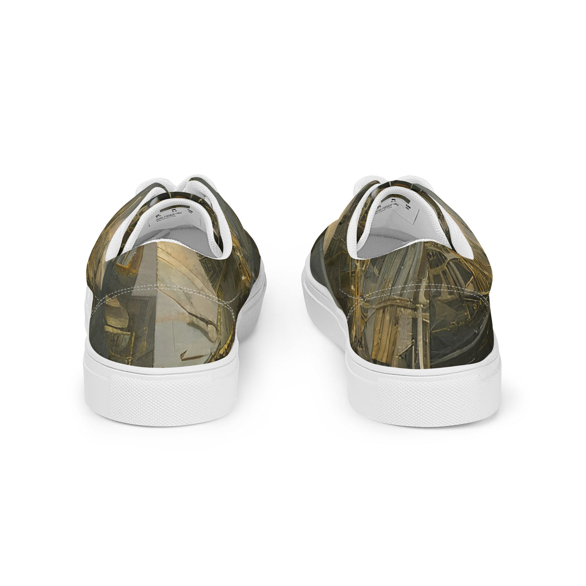 Men's Lace-Up Canvas Shoes - Ethereal Armada